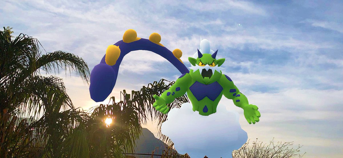 pokegux's tweet photo. 🌪 ✨ #PokemonGo #ShinyPokemon #GoSnapshot #Pokemon #ShinyTornadus #Unova #InstantaneaDeGo #Tornadus #LegendaryGenies https://t.co/ZJUhsLfBJY
