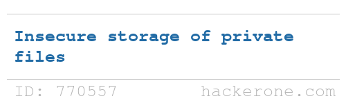 disclosedh1's tweet photo. https://t.co/pkOyhwSTRP disclosed a bug submitted by @kanytu: https://t.co/LNsjqA1vaW - Bounty: $1,000 #hackerone #bugbounty https://t.co/zSWGZlSn2l