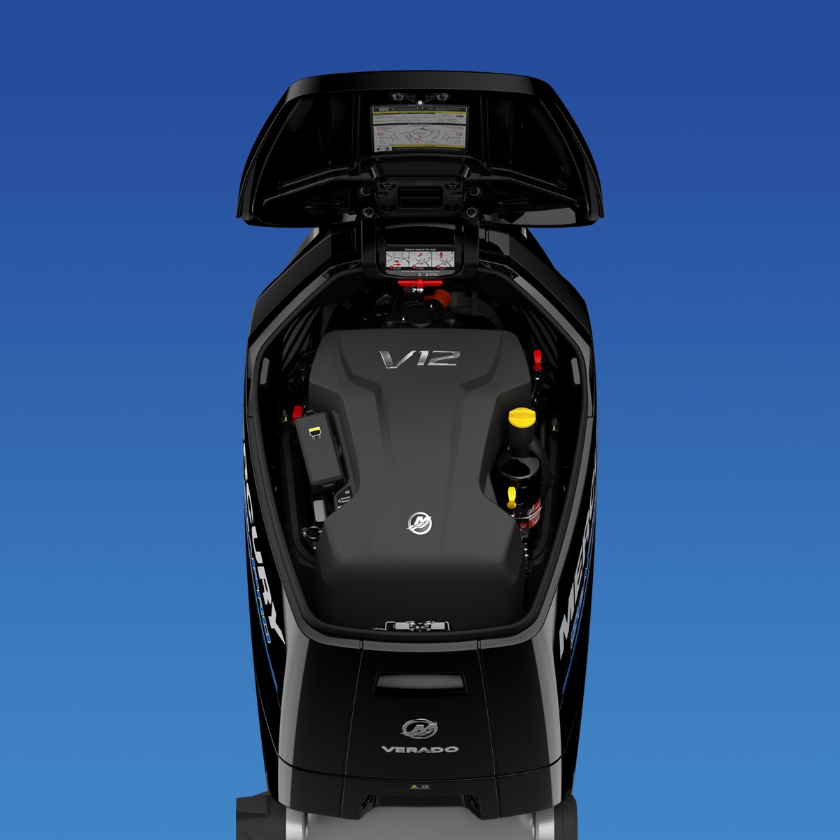 Conoce la nueva definición en motor de trabajo. Diseñado para los profesionales más exigentes y las condiciones más duras, el fueraborda Mercury SeaPro V12 de 7,6 L y 500 CV es nuestro fueraborda para aplicaciones de trabajo más potente y capaz hasta el momento. 🔝