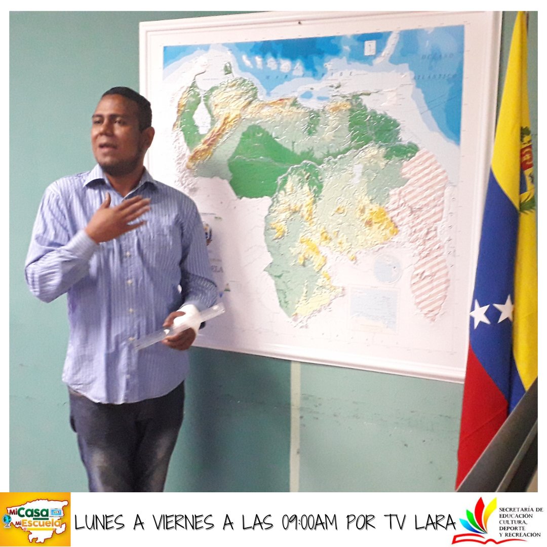 Seguimos produciendo contenido para ti en "Mi casa,Mi Escuela",sintoniza el programa y conocerás también a nuestra #Venezuela ,sus llanos,sus costas.Por cierto sabías que en el país hay 93 embalses y 4 de ellos los encontramos en el estado #Lara #ElAguaEsVida #VenezuelaInvencible
