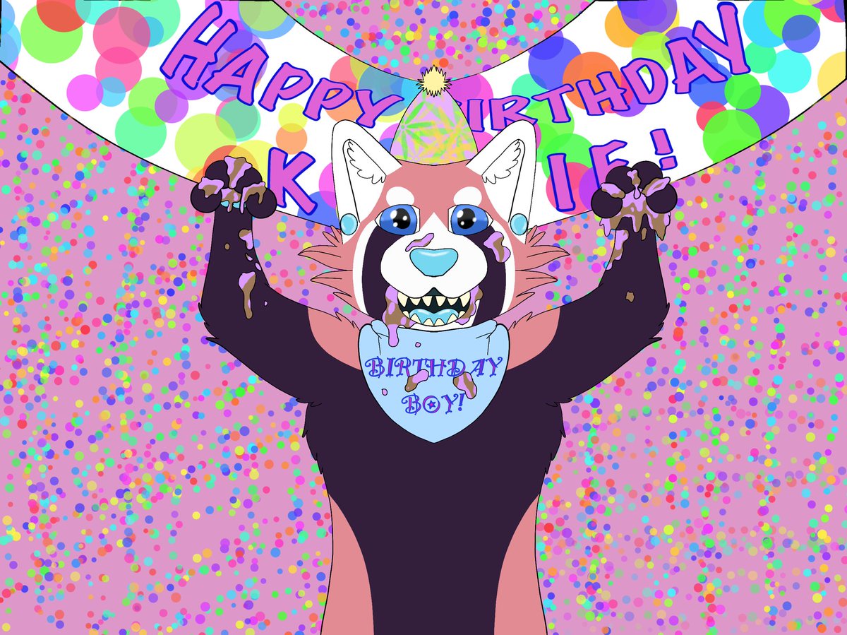 thatrandomaniml's tweet photo. Birthday art for the best panpan @KedziePanPan 

Thought I posted this yesterday oop https://t.co/Mf2gHuDTsQ