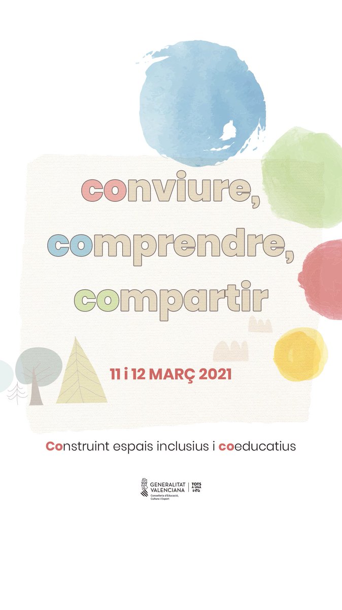 GVAeducacio's tweet photo. 🏗️🏫 A les 09:30 hores continuem amb la segona jornada del seminari 'Construint espais inclusius i coeducatius: conviure, comprendre, compartir'.

📺 Podeu seguir-la en directe en https://t.co/cT9H0WArnB https://t.co/4Ll4ZmrvGx