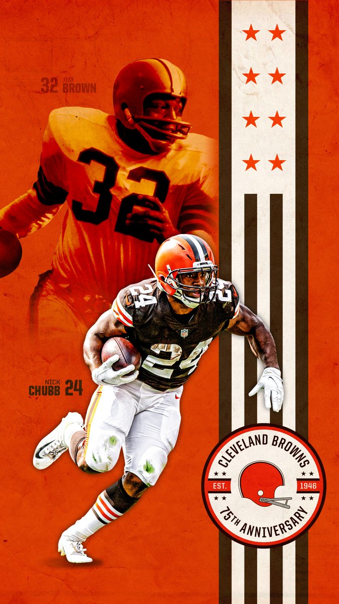Cleveland Browns on X: 'Today we're celebrating with our Browns Live 75th  Anniversary celebration at 8 p.m. 
