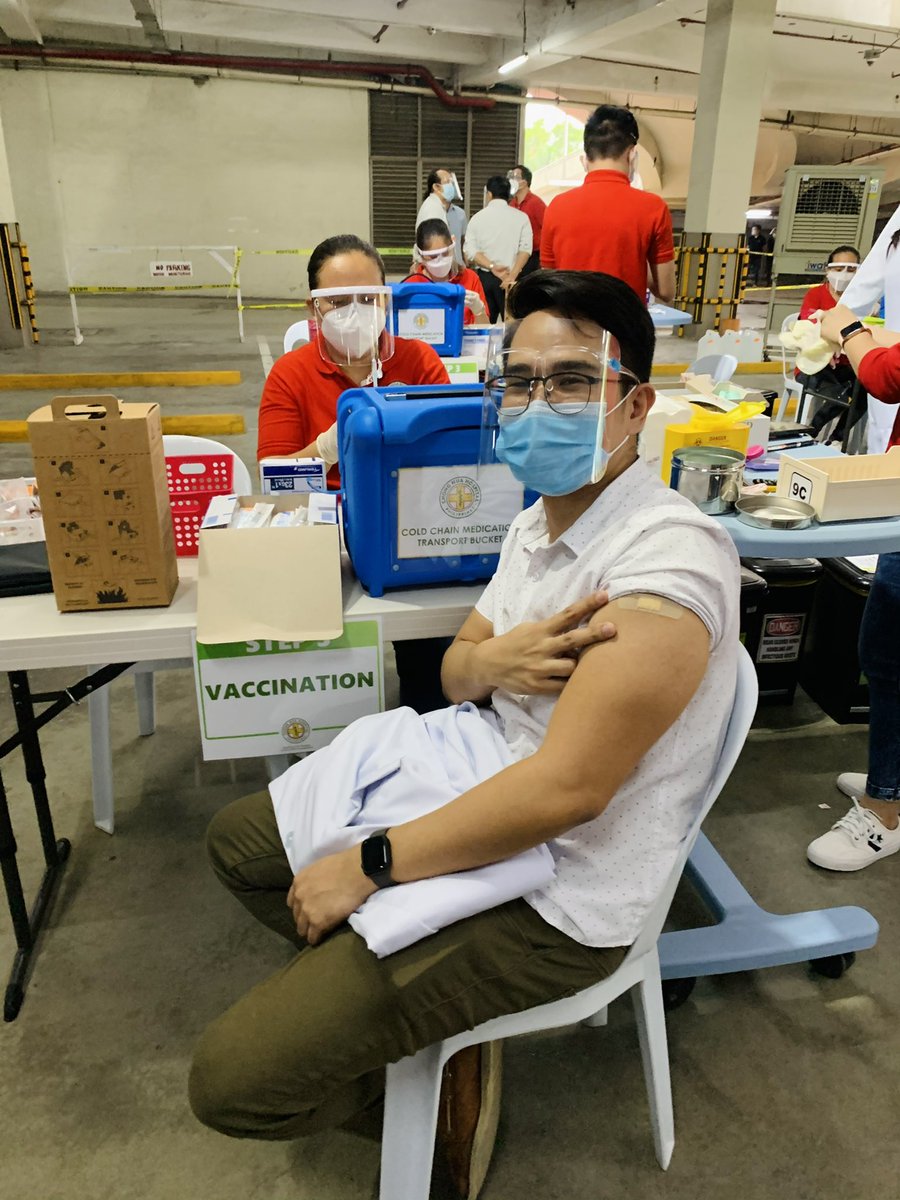 arjeiikee's tweet photo. Vaccinated! https://t.co/5sTra0elbS