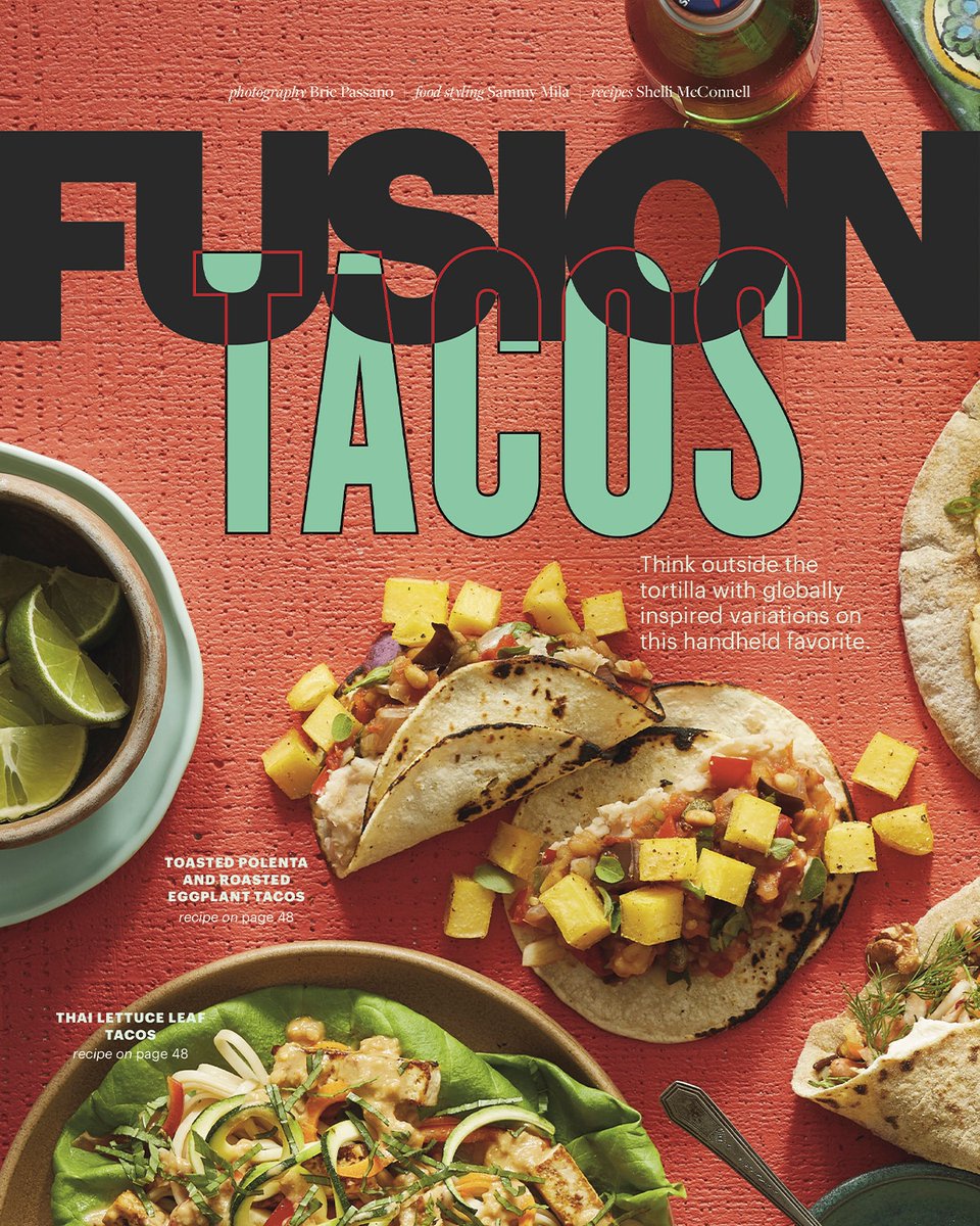 ForksOverKnives's tweet photo. Introducing the Spring 2021 issue of #ForksOverKnivesMagazine! Swipe through for a peek inside the new issue, then click here to order your copy: https://t.co/JADBdzPWFj https://t.co/mbWZhXHvWJ