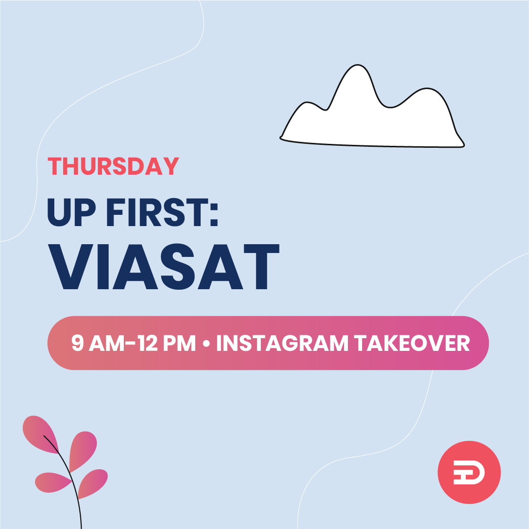 Happy DAY 4 of #sddesigntrek2021! We welcome back two trek companies that have been with us from the start in 2018. First up: <a href="/ViasatInc/">Viasat</a> . In their morning IG takeover, see what life is like there, learn about their design process, plus meet the team! #sandiego #ux #job #career