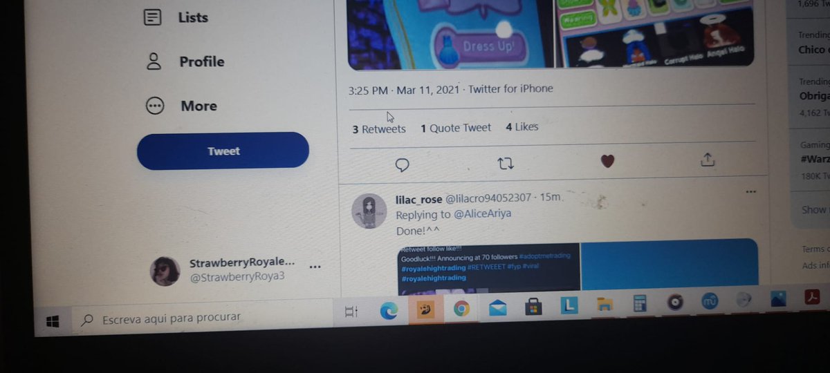 StrawberryRoya3's tweet photo. @AliceAriya Done and here the proofs <3
Good luck for everyone https://t.co/u5TpAav1FN