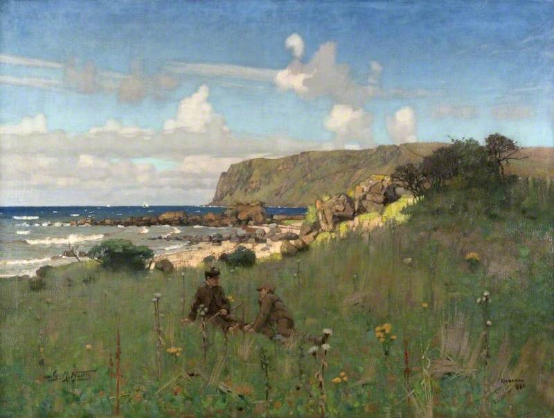 maype7's tweet photo. James McLachlan Nairn 
1859–1904 

Kildonan, 1886 https://t.co/ghozbDliRq