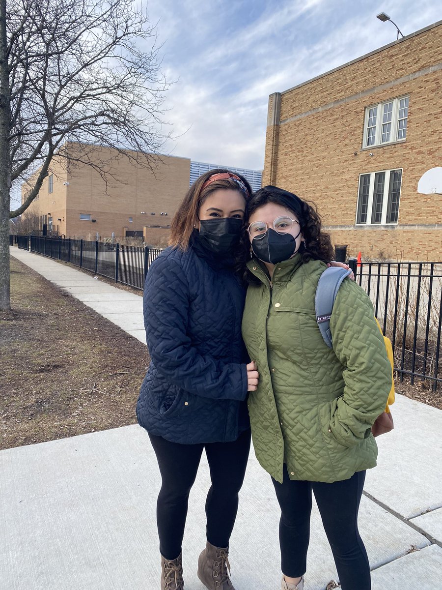 mrs_Bmoreno's tweet photo. Baby girl is back in the building! #cpskids https://t.co/hlU3YgbLyD