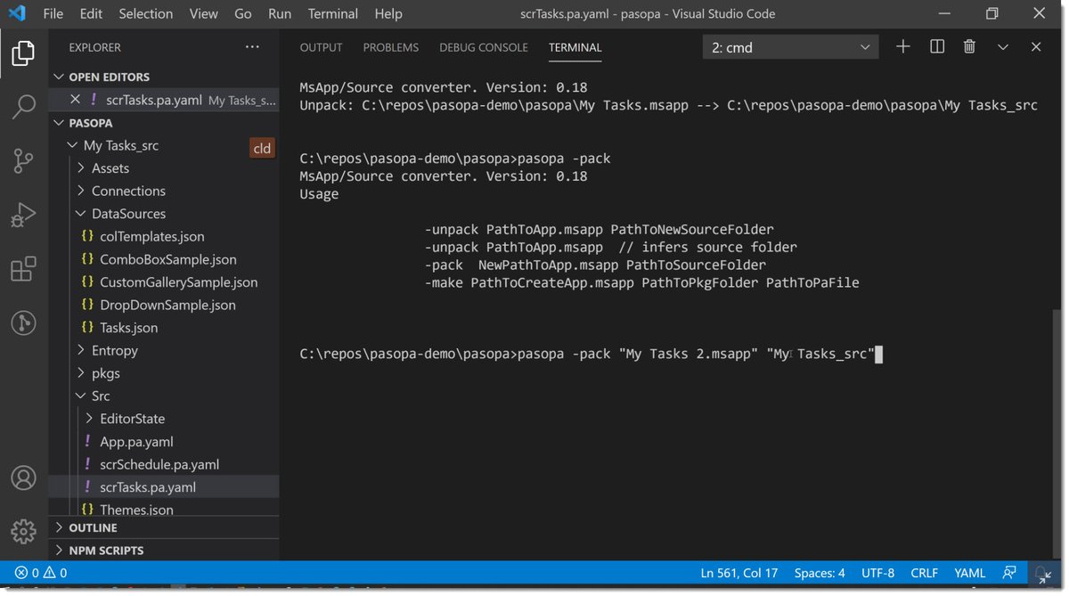 ramontebar's tweet image. A great introduction to PASopa.exe by @ScottDurow. ALM and Canvas Apps coming together🥳github.com/microsoft/Powe… Check it out @EuropeanSP power-platform-week
#PowerApps #ALM #ProCodeNoCodeUnite