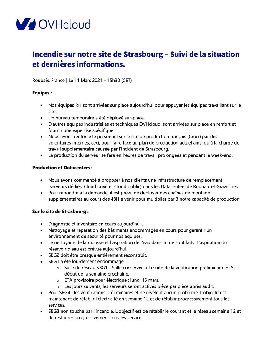 OVHcloud France tweet media