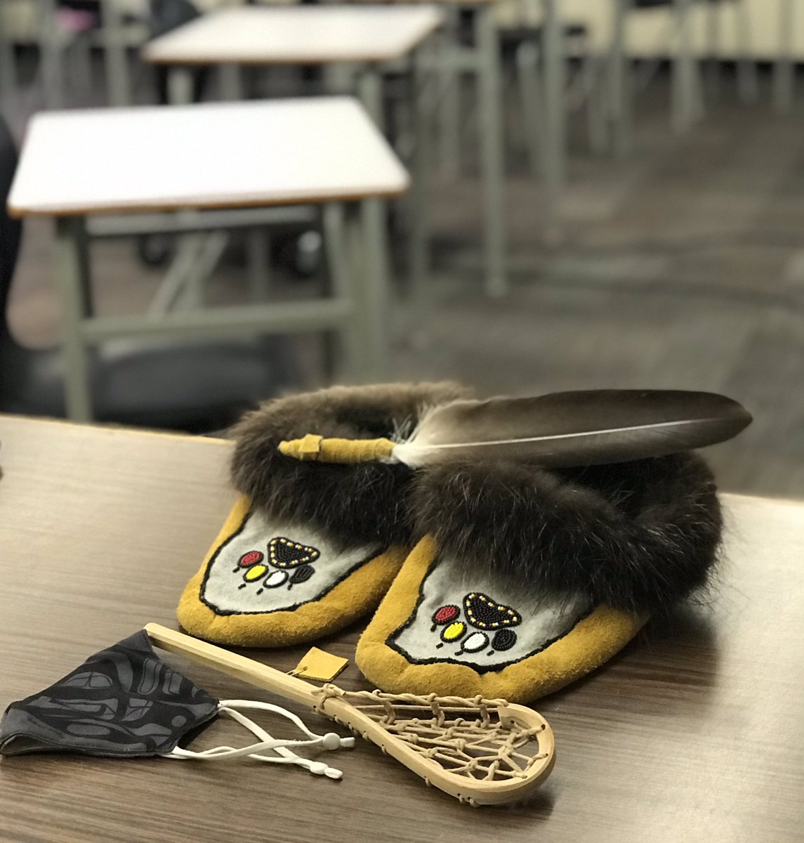 🐾 #deltarocsmocs <a href="/hwoodro/">HJ Wood</a> <a href="/laxgoalchief00/">Nathan “Kaanaax Kuwoox” Wilson</a> <a href="/delview/">Delview Secondary</a> <a href="/deltasd37/">DeltaSchoolDistrict</a>  <a href="/IndigEdSD37/">Indigenous Ed SD37</a>