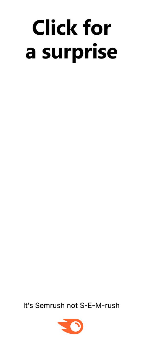 Semrush (@semrush) on Twitter photo 