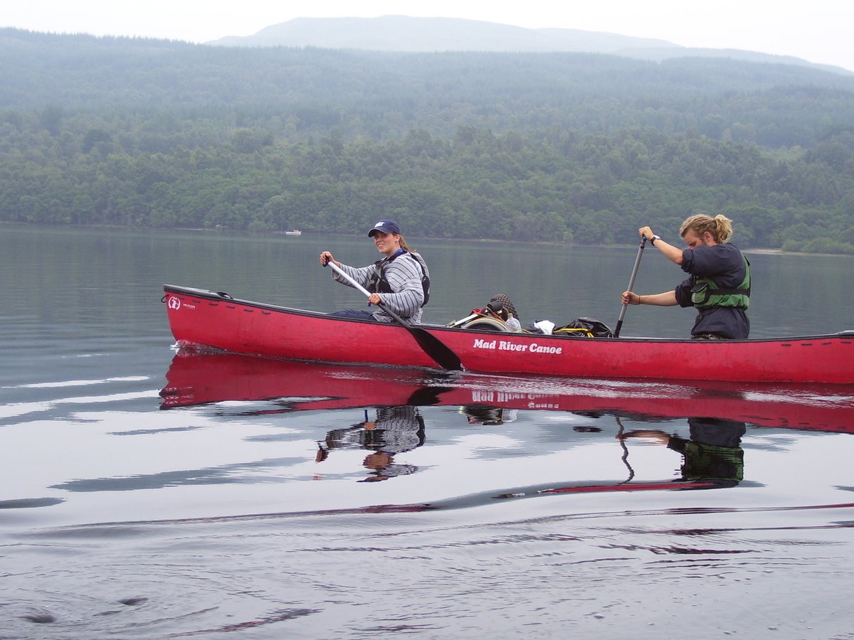 #ThrowbackThursday - expedition on #LochTay - 16 years ago.
#gettingold <a href="/GraySimpson1/">Graham Simpson</a> 🐆

#adventure #canoe #explore