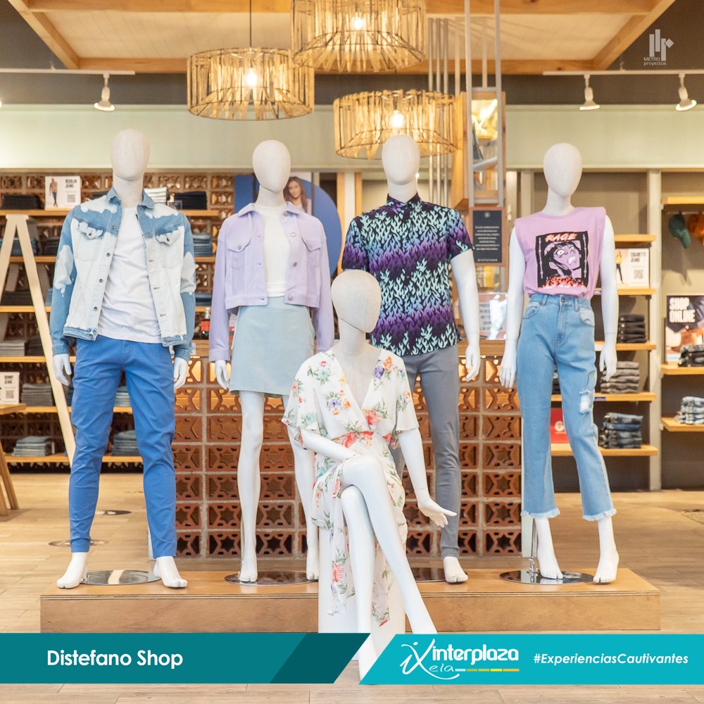 InterplazaXela's tweet photo. Distefano Shop ¡Nuestro mix&amp;match nos hace únicos! ✨
⠀
Te esperamos
⠀
¡Interplaza Xela te cautiva!
#ExperienciasCautivantes https://t.co/yiWE74mefy
