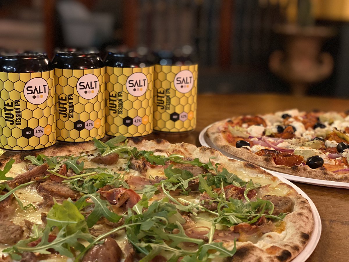 Is it time for pizza yet? The answer is YES! Available Thursday - Saturday | 4pm - 9.30pm & Sunday | 2pm - 8pm ⏰ Order now: 📲 Click & collect via the Ossett Brewery app 🚘 Delivered to your door via Just Eat bit.ly/3aqzCL