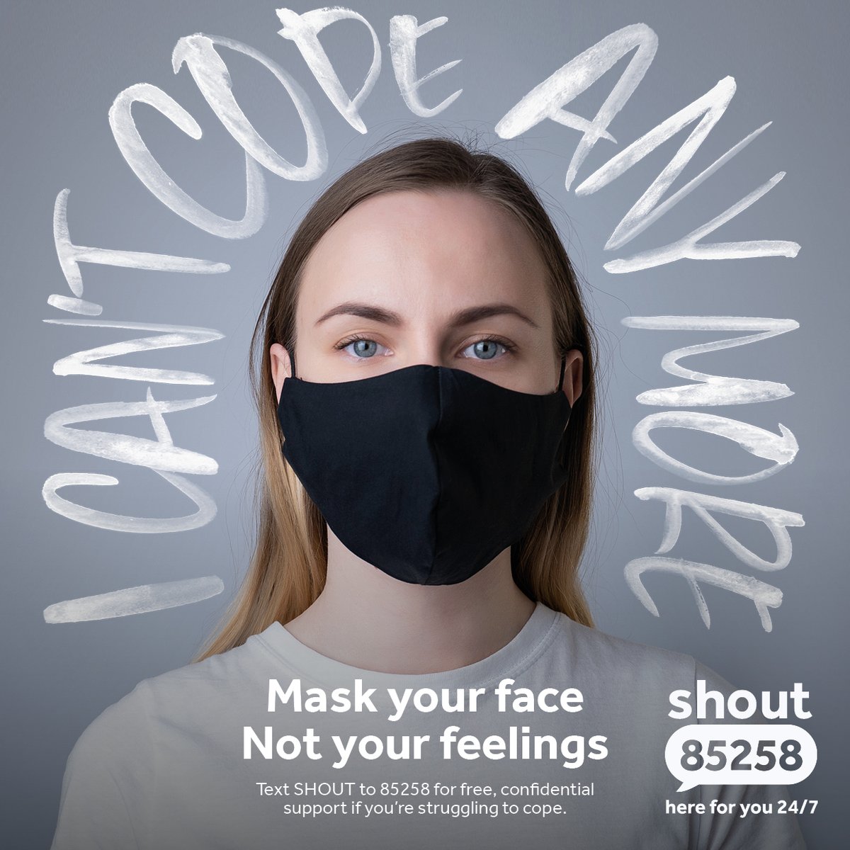 BMPHealthCentre's tweet photo. If you are struggling to cope and need to talk, text 'Shout' to 85258 to speak to one of many trained volunteers, free of charge 24/7. 

All conversations are confidential, sharing only what you feel comfortable with🌈 https://t.co/vHb0KusTn3