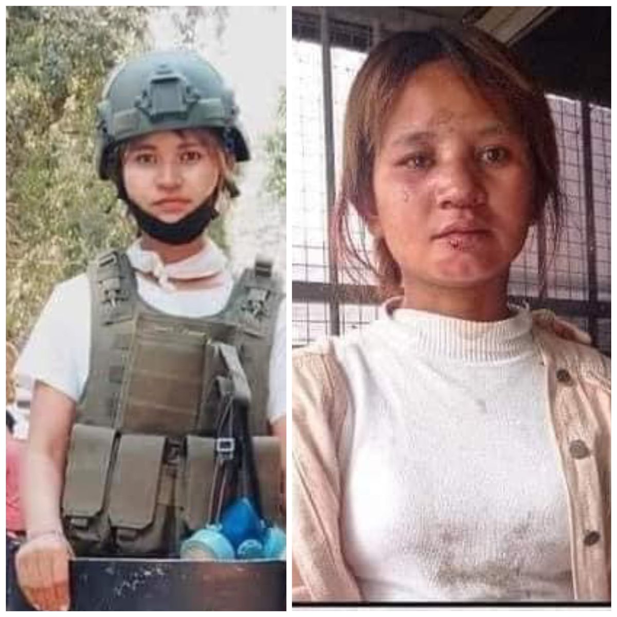 🛑 State sponsored Terrorism in Myanmar 🛑

Khin Zar Kyi, 23, was abducted and tortured by police and soldiers.  She is now disfigured.

#Mar11Coup
#WhatsHappeningInMyanmar
#OpCCP
<a href="/RapporteurUn/">UN Special Rapporteur Tom Andrews</a> 
<a href="/UNHumanRights/">UN Human Rights</a> 
<a href="/UN/">United Nations</a> <a href="/BBCWorld/">BBC News (World)</a>
<a href="/TostevinM/">Matthew Tostevin</a> <a href="/UNICEF/">UNICEF</a> <a href="/YourAnonCentral/">Anonymous</a>