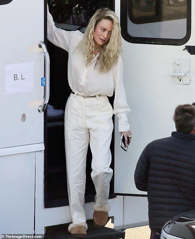 Film Updates on Twitter "Brie Larson on set of a secret project in Los