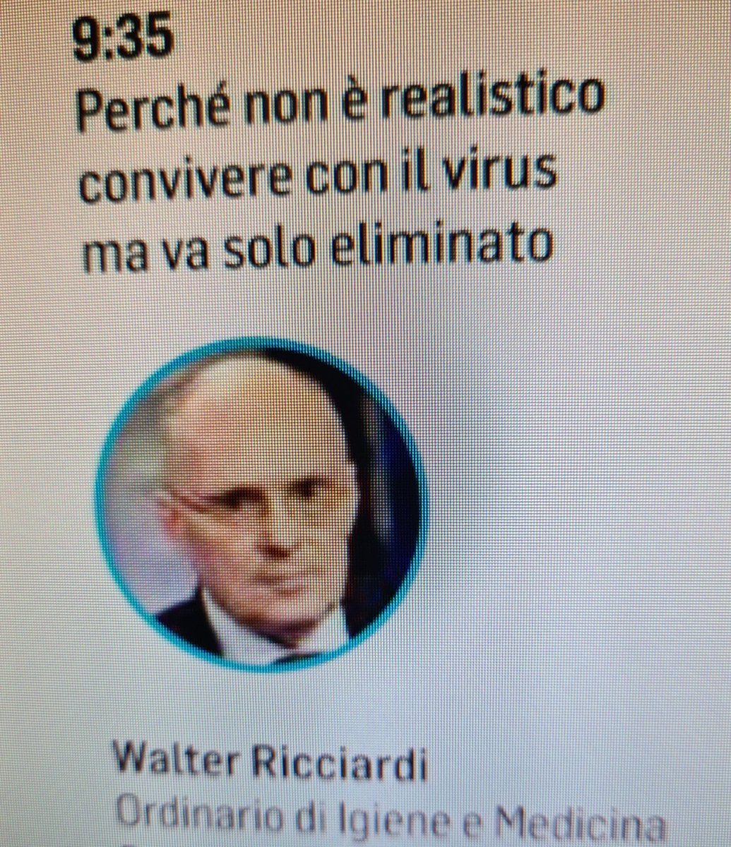 Filippo Guardascione (@filoguarda) on Twitter photo Titolo dell'intervento di Walter Ricciardi al webinar di stamattina organizzato dal Messaggero. Quindi insiste che il virus va eliminato. È scienza questa?? <a href="/AdrianaSpappa/">Adriana Spappa</a> <a href="/claudiomontar/">Claudio Mont</a> <a href="/claudeger55/">Claudio Gerino</a> Titolo dell'intervento di Walter Ricciardi al webinar di stamattina organizzato dal Messaggero. Quindi insiste che il virus va eliminato. È scienza questa?? <a href="/AdrianaSpappa/">Adriana Spappa</a> <a href="/claudiomontar/">Claudio Mont</a> <a href="/claudeger55/">Claudio Gerino</a>
