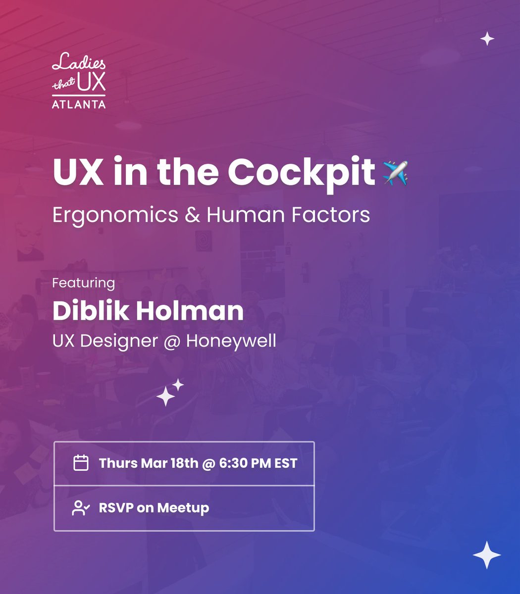 Ladies That UX ATL tweet media