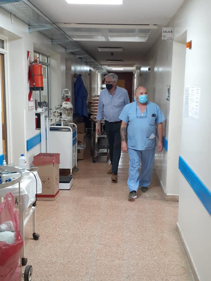 #GeneralBelgrano | El intendente recorrió las obras del hospital municipal 👉 bit.ly/3cqvtGG