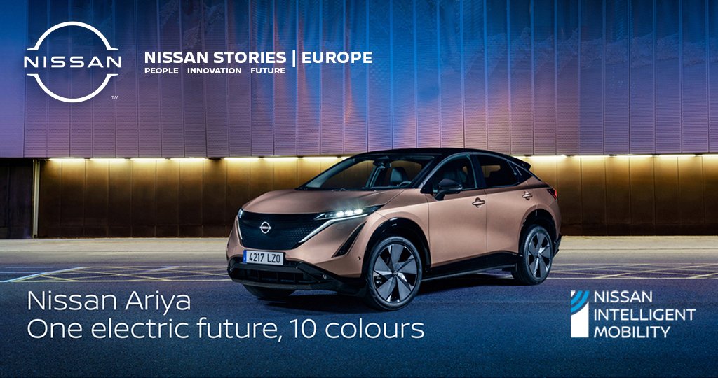 CornwallNissan (@cornwallnissan) on Twitter photo #NissanSTORIES Europe - #People | #Innovations | #Future : #NissanARIYA one #Electric Future, 10 colors <a href="/CornwallNissan/">CornwallNissan</a> Nissan Motor Corporation <a href="/NissanEurope/">Nissan Europe</a> #NissanNEXT #Nissan cornwallnissan.ca/Nissan-Storiesโฆ #NissanSTORIES Europe - #People | #Innovations | #Future : #NissanARIYA one #Electric Future, 10 colors <a href="/CornwallNissan/">CornwallNissan</a> Nissan Motor Corporation <a href="/NissanEurope/">Nissan Europe</a> #NissanNEXT #Nissan cornwallnissan.ca/Nissan-Storiesโฆ
