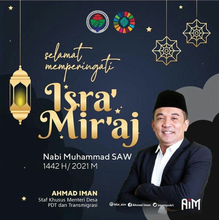 Selamat Memperingati Isra Mi’raj Nabi Muhammad SAW 27 Rajab 1442 H

#IsraMiraj
#PKB