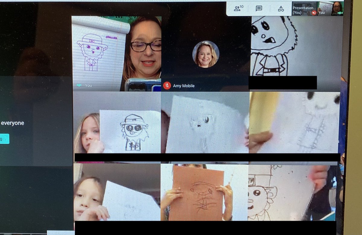 Today kindergartens listened to How To Trap a Leprechaun and drew their own leprechauns! They did an amazing job! I know <a href="/VlamisArt/">Lisa Vlamis</a> would be proud of all of us! ❤️#cherokeeinspires #findingjoy67 <a href="/KisselburgJ67/">Jenny Kisselburg</a> <a href="/MissQuinn67/">Jessica Quinn</a> <a href="/jbodine67/">Jennie Bodine</a> <a href="/CherokeeD67/">Cherokee School</a>