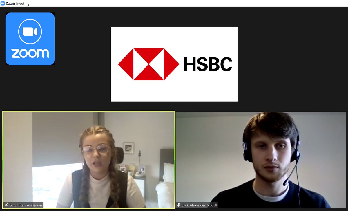 Thank you to Jack and Sarah for sharing their experiences of working in banking at HSBC. A brilliant insight into the industry and routes into the profession.