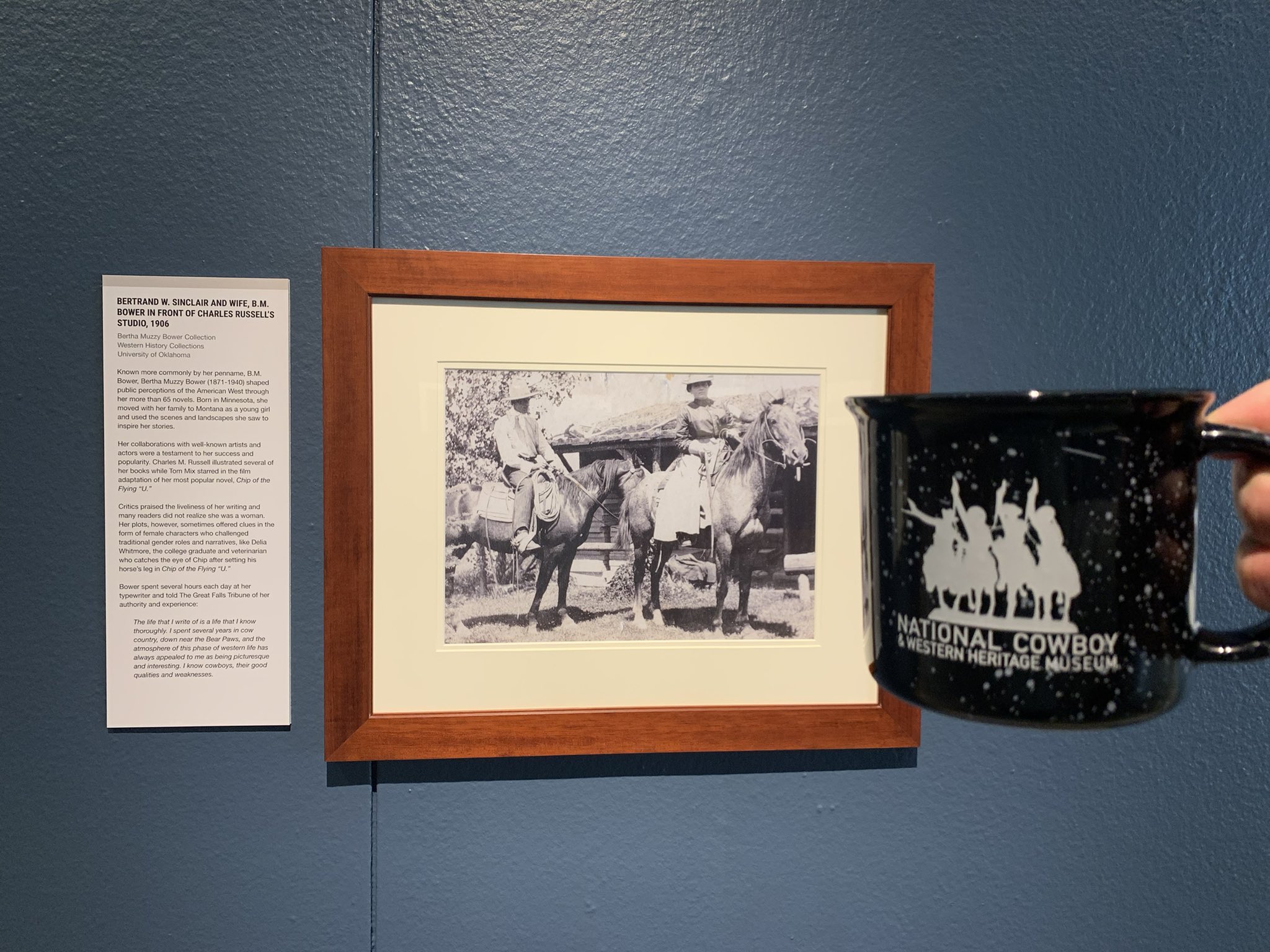 Nat’l Cowboy Museum on X: “Morning! This is B.M. Bower from 1906