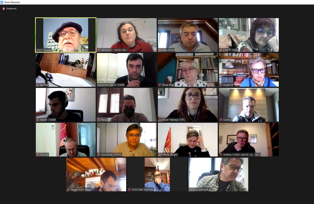 Aué a auut lòc era presentacion oficiau dera candidatura, ena quau s’a expausat eth trabalh qu’eth Conselh Generau d’Aran, Inèdit e Verd e Blu an amiat a tèrme es darrèri mesi en aguest airau: bit.ly/3ci8WMm