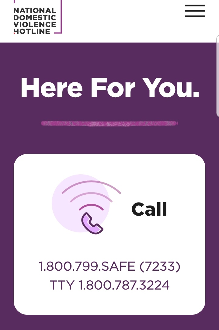 JustClaudia3's tweet image. After seeing the #HelpMe sign trending, i went searching for more info.
I was abused by my first husband daily, as was my infant son. If it wasn't for my mom coming to get me, i don't know where I'd be now. 
I always want to advocate for abuse victims so here's what i found..