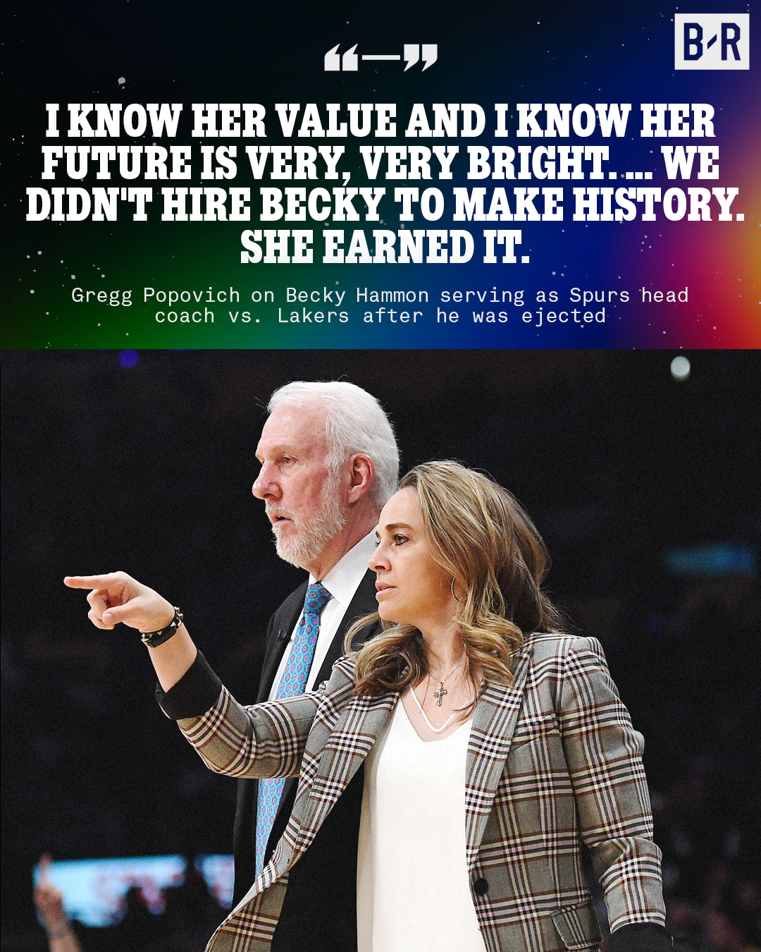Happy birthday to Becky Hammon, a true trailblazer in the game of basketball 