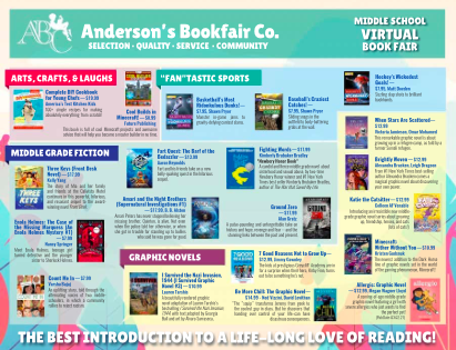 RooseveltLLC's tweet photo. It's time for Roosevelt's Spring 2021 Virtual Book Fair https://t.co/gAsme5Wnea #D90Learns #D90RMS @AndersonsBkshp https://t.co/ojnZgzVDrC