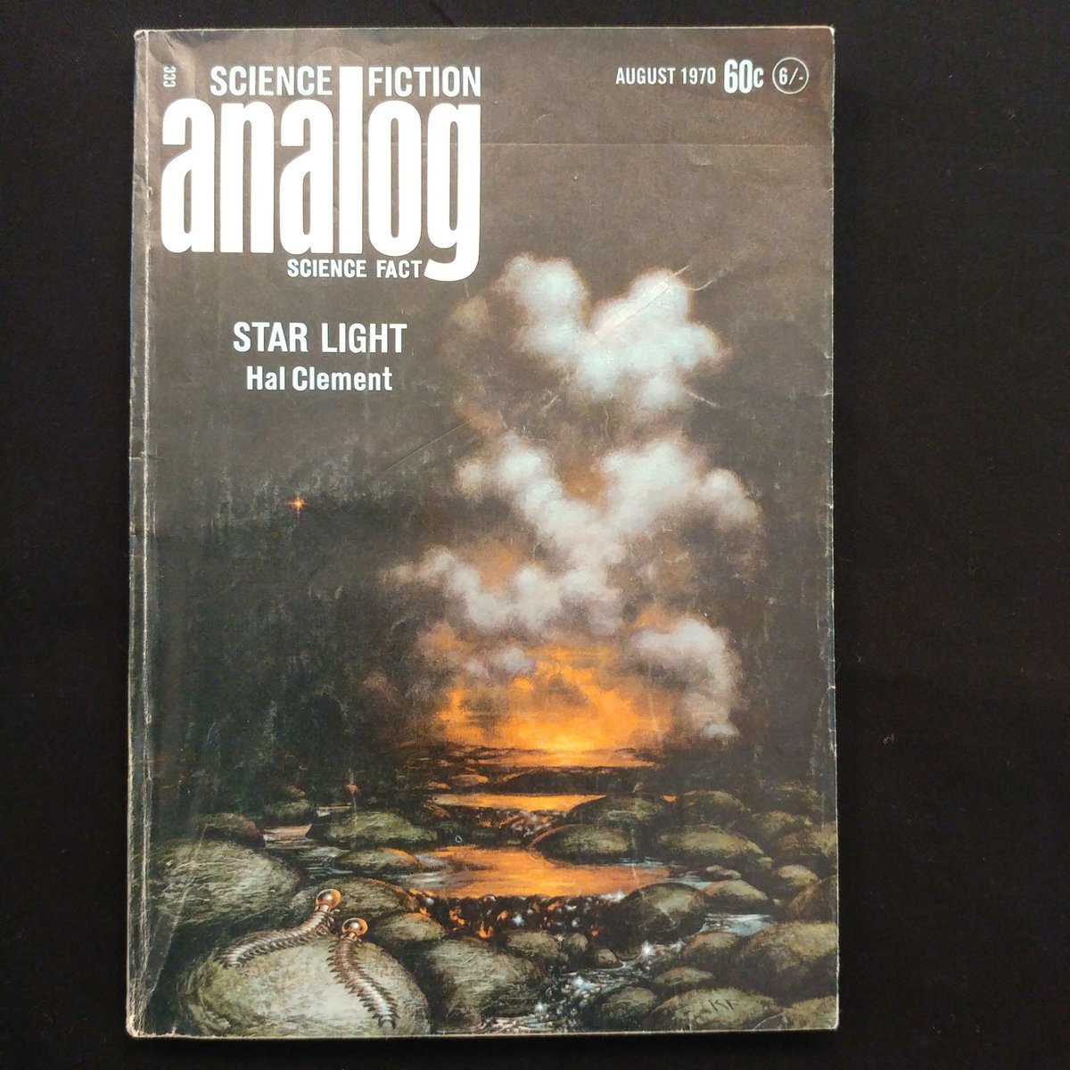 Vintage science fiction magazine Analog. 40th Year Anniversary. Hal Clement's serial Star Light (p... nemb.it/p/B10jsG6xk/tw…