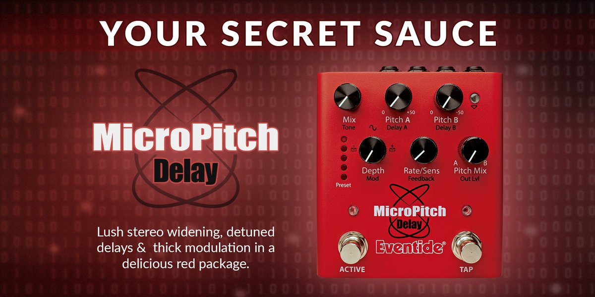 dshowmusic's tweet photo. Eventide Makes It Big with New MicroPitch Delay Pedal: Your Secret Sauce
https://t.co/74DtJLNH8e
@EventideAudio #Eventide #MicroPitch #Delay #EffectsPedal #Guitar https://t.co/OLs1JkZI4m