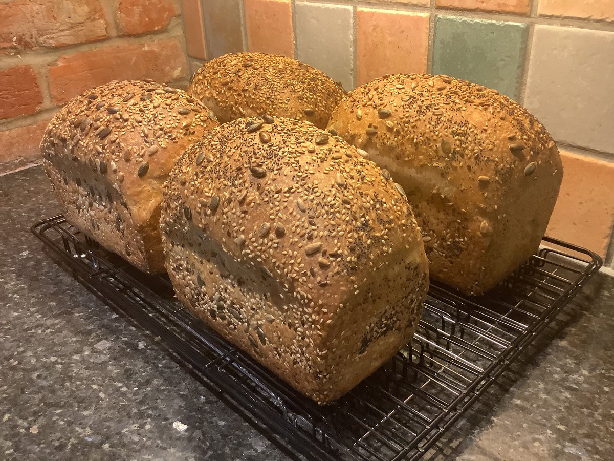 Breadofcourse's tweet photo. Who doesn’t love a homemade yeasted tin loaf https://t.co/BihszVQO7e