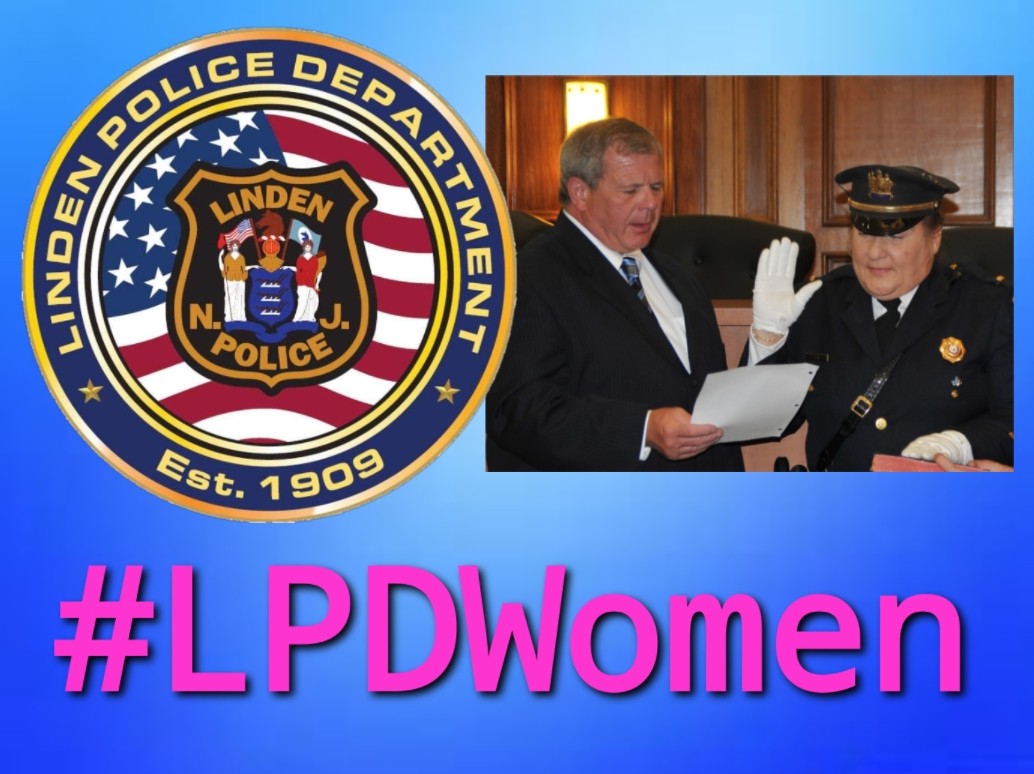 Linden Police Dept on Twitter "Lt. Nancy Petroski became the first female supervisor in the