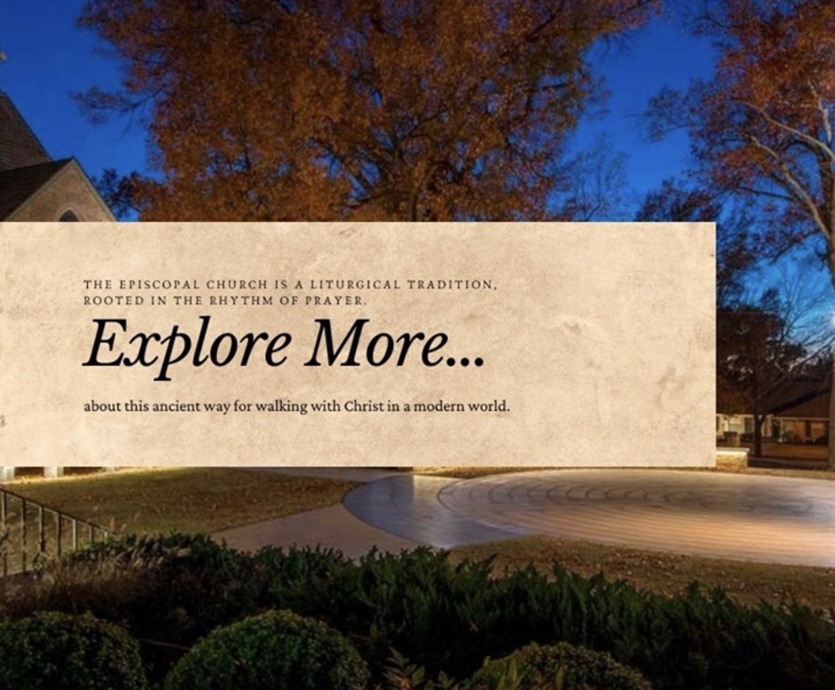 sjtulsa's tweet photo. Whether you are coming from and an Episcopal background, another church, or no church background at all, we invite you to experience the community and tradition of Episcopal worship. Learn more about Saint John’s Church at https://t.co/lcQ44mL0ZC. ✝️ https://t.co/uFKwx6Hhac
