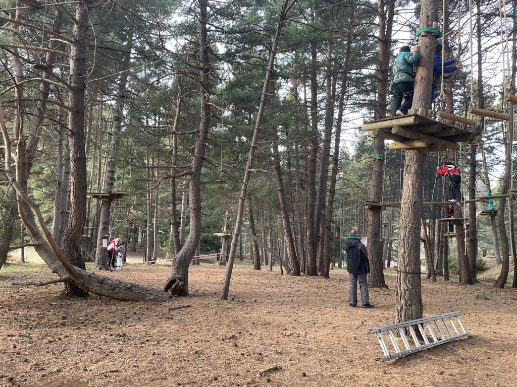 ski_week's tweet photo. Adventure Park in Primary 4! Què divertit! https://t.co/lHHGN41fk2