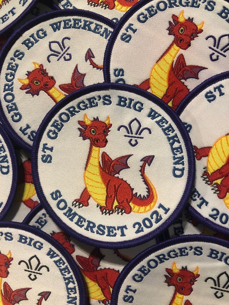Anyone who participates in St George’s Big Weekend is welcome to order a fabulous Somerset St George’s Big Weekend badge. Details for Somerset’s County Virtual Camp in April, can be found on our website. somersetscouts.org.uk/virtualcamp2