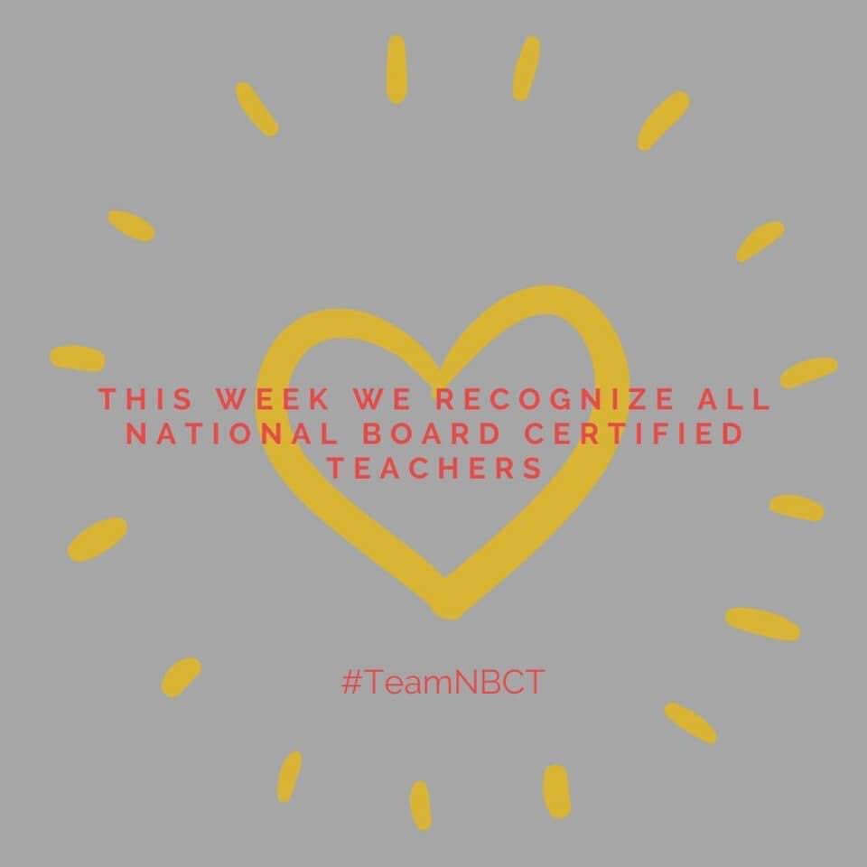 This week we celebrate all new & current NBCTs! I know, for me, my journey wasn’t all 🌹 & ☀️. But what I learned about myself through perseverance & reflection is priceless. Even though it’s not rewarded (yet), I’m proud to be 1 of only 1,010 NBCTs in TX! #teamnbct #nbct #txnbct
