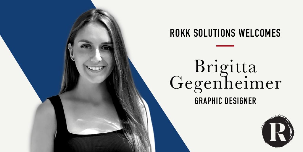 rokksolutions's tweet photo. Welcome to another #ROKKStar addition to our growing team: Brigitta Gegenheimer. Brigitta brings her expertise in digital media, website design and motion graphics to our expanding creative team. https://t.co/puXDPtlo4j https://t.co/YT5IqRB5na