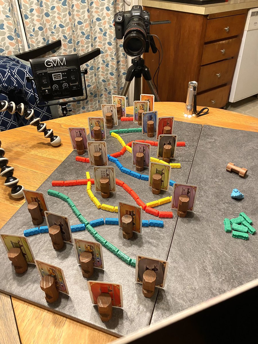 VictoryPointLab's tweet image. Here’s some behind the scenes from our Ticket to Ride challenge episode 🔦 
Check it out and tell us what you think!! youtu.be/s8rvlivKfK0
@days_of_wonder
