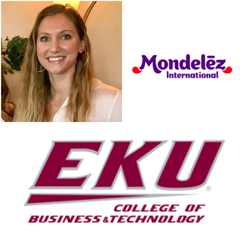 MrMarketingPhD's tweet photo. The @eku_mktclub welcomed our 2nd guest speaker of the semester, @catieseman: Customer Category Manager at @MDLZ. Cate provided helpful insights into the consumer packaged goods industry, consumer shopping behavior &amp; new product development process for @Oreo. #Marketing #CPG #EKU https://t.co/Av06aQHAz0