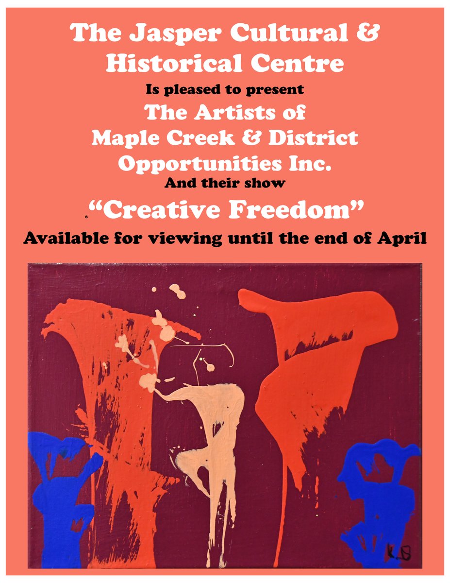 #JasperCentre #MapleCreek #Saskatchewan #Art #Artists #OpportunitiesInc #SupportLocalArtists