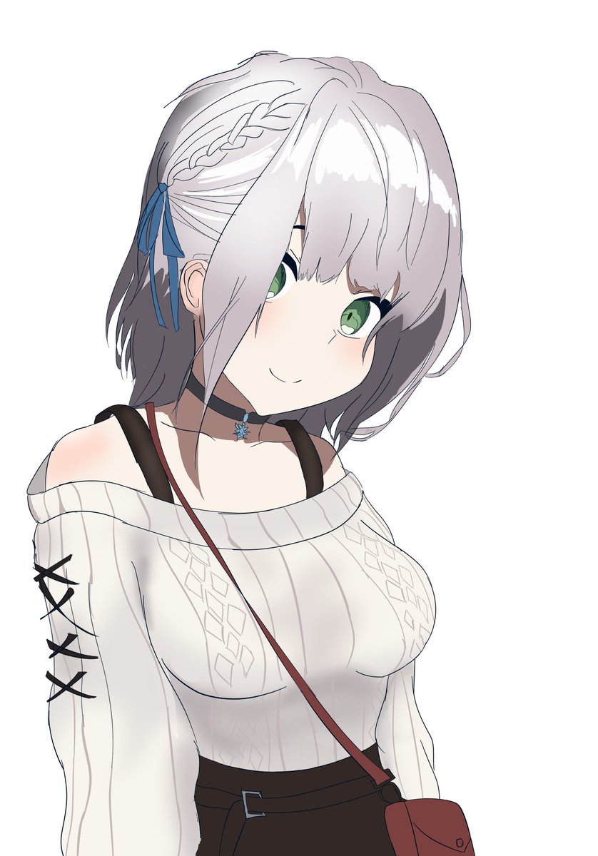 nayuisthirsty's tweet image. i drew this for my birthday

#shiroganenoel #ノエラート #hololiveart #hololivefanart #hololive