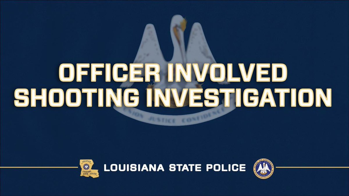 LAStatePolice's tweet photo. REGION 3 NEWS RELEASE
March 11, 2021

State Police Investigate Fatal Officer Involved Shooting in Red River Parish

Red River Parish – On Wednesday, March 10, 2021, shortly after 9:30 p.m., https://t.co/Cz8GRsopd2 https://t.co/0bGUSsn401