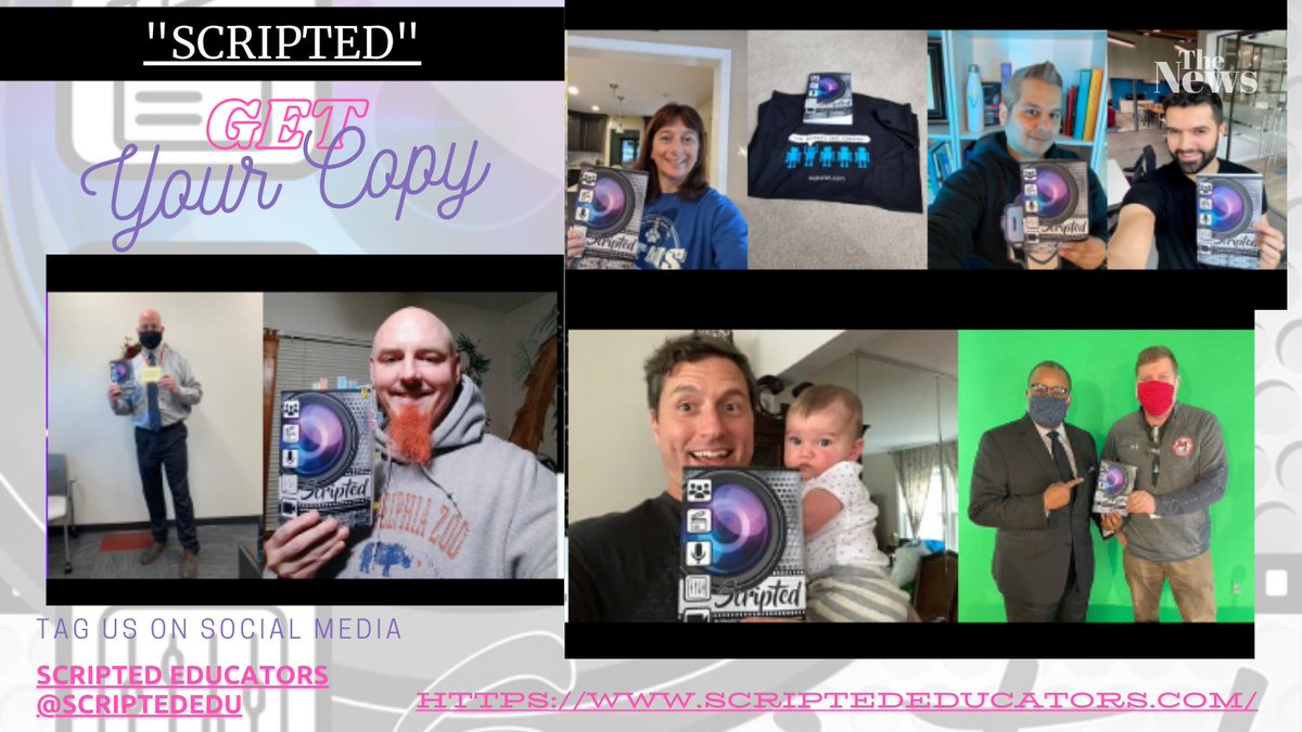 Scripted Educators (@scriptededu) on Twitter photo Thank you for your support of Scripted. Post a picture of your copy of Scripted on our FB, Twitter, or Instagram page- we will add it to our gallery wall scriptededucators.com. Available thru <a href="/EdumatchBooks/">EduMatch Publishing</a> <a href="/amazon/">Amazon</a> <a href="/BNBuzz/">Barnes & Noble</a> <a href="/pneid/">Paula Neidlinger</a> <a href="/breicher/">πΉBruce Reicher π¬</a>
<a href="/RandallTomes1/">Randall Tomes</a> Thank you for your support of Scripted. Post a picture of your copy of Scripted on our FB, Twitter, or Instagram page- we will add it to our gallery wall scriptededucators.com. Available thru <a href="/EdumatchBooks/">EduMatch Publishing</a> <a href="/amazon/">Amazon</a> <a href="/BNBuzz/">Barnes & Noble</a> <a href="/pneid/">Paula Neidlinger</a> <a href="/breicher/">πΉBruce Reicher π¬</a>
<a href="/RandallTomes1/">Randall Tomes</a>